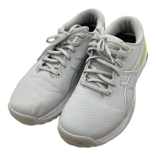 asics (アシックス) スパイクレスゴルフシューズ ゴルフシューズ 1111A243 ゲルカヤノエース2 メンズ SIZE 26.5cm ホワイト×グリーン