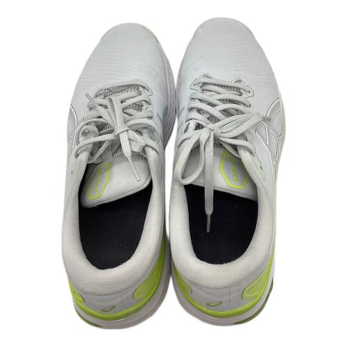 asics (アシックス) スパイクレスゴルフシューズ ゴルフシューズ 1111A243 ゲルカヤノエース2 メンズ SIZE 26.5cm ホワイト×グリーン