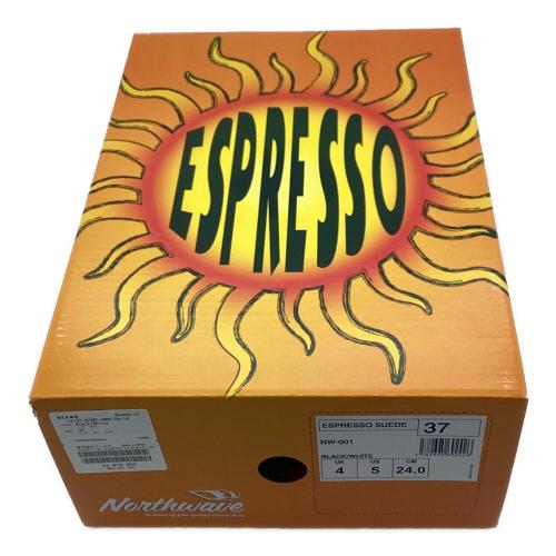 NORTHWAVE (ノースウェーブ) ローカットスニーカー NW-001 ユニセックス SIZE 24cm ブラック ESPRESSO SUEDE