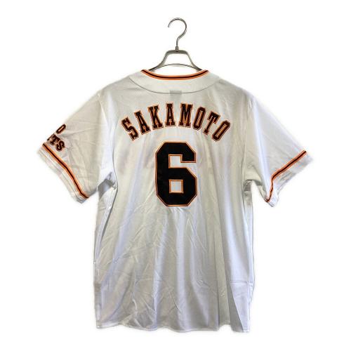 読売ジャイアンツ (ヨミウリジャイアンツ) 2020 応援グッズ 1365359 【6】坂本 勇人 SIZE XL ホワイト×オレンジ