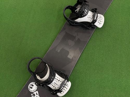 RICE28 (ライス28) WRX スノーボード エッジキズ・ソールキズ有 @ 152cm ブラック