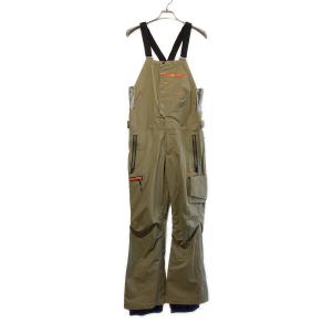 Rew (アールイーダブル) THE KAMIKAZE BIB PANTS 16 スノーボードウェア(パンツ) @ メンズ SIZE S カーキ