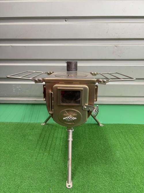 tentmark DESIGNS (テンマクデザイン) 薪ストーブ TM-200034 ウッドストーブサイドヴューＭサイズ ケース付き2点セット