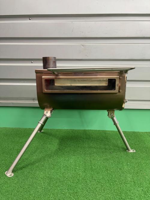 tentmark DESIGNS (テンマクデザイン) 薪ストーブ TM-200034 ウッドストーブサイドヴューＭサイズ ケース付き2点セット