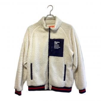 BEAMS GOLF (ビームスゴルフ) アウター ゴルフウェア(トップス) 82-13-0146-336 ボアフリースジャケット メンズ SIZE L ホワイト