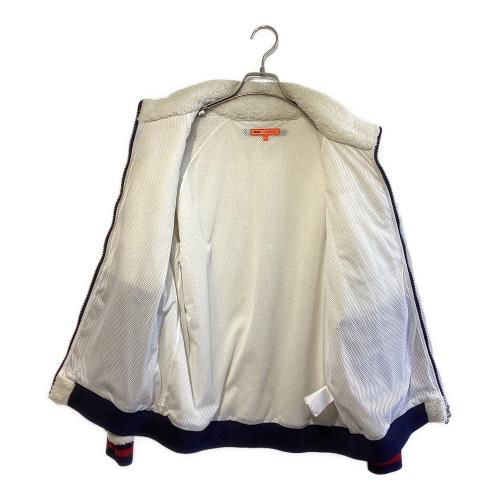BEAMS GOLF (ビームスゴルフ) アウター ゴルフウェア(トップス) 82-13-0146-336 ボアフリースジャケット メンズ SIZE L ホワイト