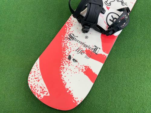 RIDE (ライド) BURNOUT スノーボード 20年モデル @ 155cm ホワイト×レッド