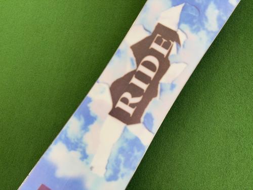 RIDE (ライド) BURNOUT スノーボード 20年モデル @ 155cm ホワイト×レッド
