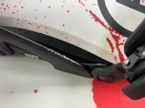 RIDE (ライド) BURNOUT スノーボード 20年モデル @ 155cm ホワイト×レッド