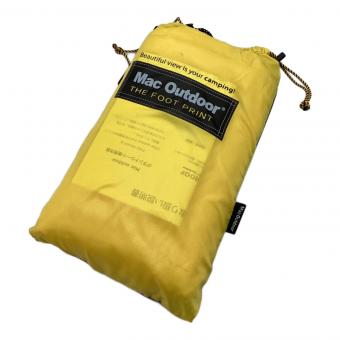Mac Outdoor (マックアウトドア) グランドシート イエロー 約170×487cm ケロン 3GT マック フット ライト