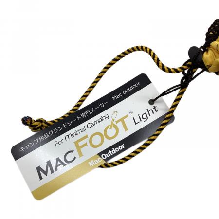 Mac Outdoor (マックアウトドア) グランドシート イエロー 約170×487cm