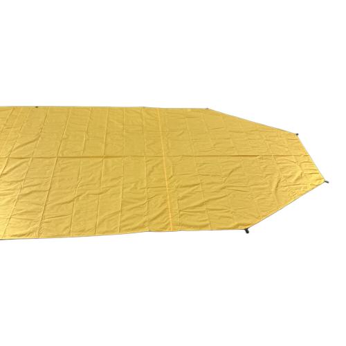 Mac Outdoor (マックアウトドア) グランドシート イエロー 約170×487cm ケロン 3GT マック フット ライト