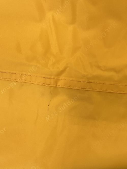 Mac Outdoor (マックアウトドア) グランドシート イエロー 約170×487cm ケロン 3GT マック フット ライト