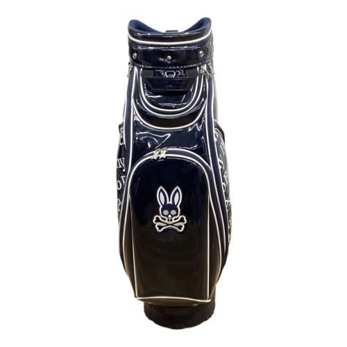 Psycho Bunny (サイコ バニー) キャディバッグ ネイビー 5口/10型＠