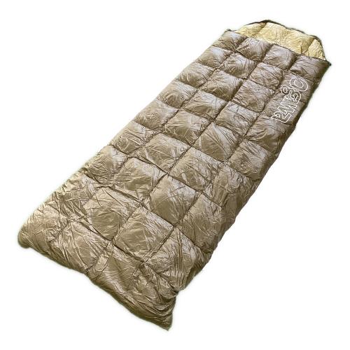 OGAWA (オガワ) 封筒型シュラフ(ダウン) 1273 サンドベージュ ダウンシュラフ800