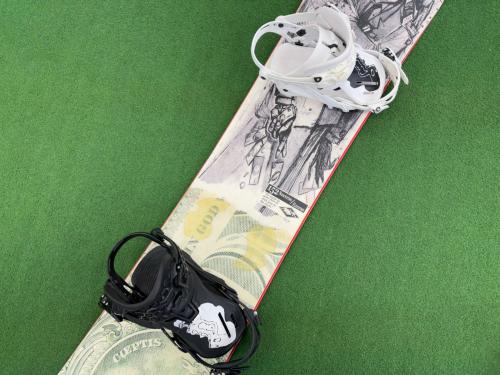 NIGHTMARE (ナイトメア) Success/Excess スノーボード 152cm ホワイト×グリーン