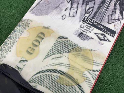 NIGHTMARE (ナイトメア) Success/Excess スノーボード 152cm ホワイト×グリーン