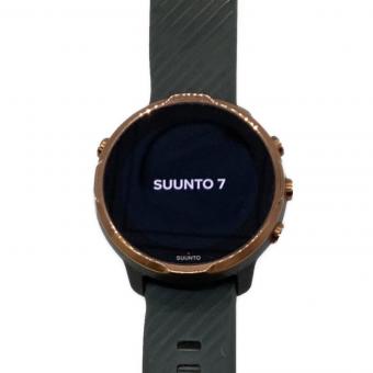 SUUNTO (スント) SUUNTO7 スマートウォッチ 通電確認済み 充電ケーブル付き