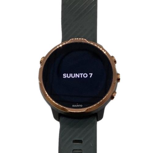 SUUNTO (スント) SUUNTO7 スマートウォッチ 通電確認済み 充電ケーブル付き