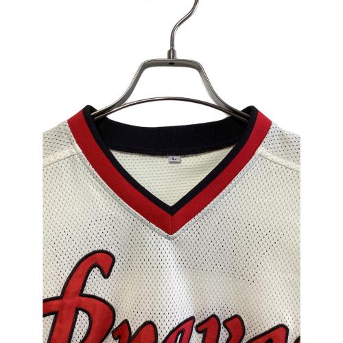 オリックス・バファローズ 阪急ブレーブス復刻ユニフォーム 応援グッズ 山田久志【17】 SIZE L アイボリー