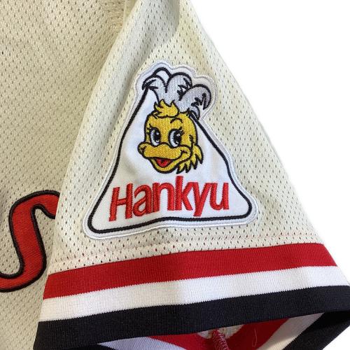 オリックス・バファローズ 阪急ブレーブス復刻ユニフォーム 応援グッズ 山田久志【17】 SIZE L アイボリー