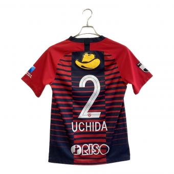 鹿島アントラーズ (カシマアントラーズ) 2019年ホームレプリカユニフォーム サッカーユニフォーム 内田篤人【2】レッド SIZE S