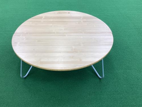 Snow peak (スノーピーク) アウトドアテーブル LV-071TR ワンアクションちゃぶ台竹 M