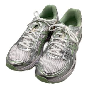asics (アシックス) ローカットスニーカー 1202A056 メンズ SIZE 27cm ホワイト×グリーン GEL-KAYANO 14