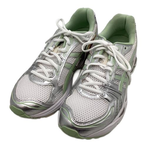 asics (アシックス) ローカットスニーカー 1202A056 メンズ SIZE 27cm ホワイト×グリーン GEL-KAYANO 14