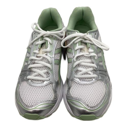 asics (アシックス) ローカットスニーカー 1202A056 メンズ SIZE 27cm ホワイト×グリーン GEL-KAYANO 14