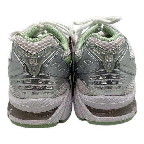 asics (アシックス) ローカットスニーカー 1202A056 メンズ SIZE 27cm ホワイト×グリーン GEL-KAYANO 14