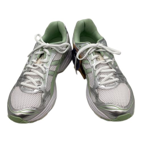 asics (アシックス) ローカットスニーカー 1202A056 メンズ SIZE 27cm ホワイト×グリーン GEL-KAYANO 14