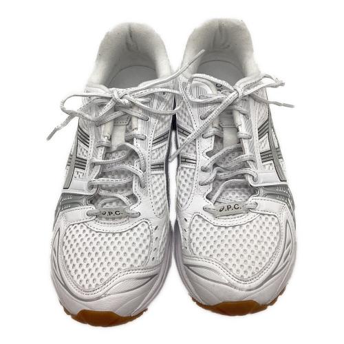 asics (アシックス) ローカットスニーカー 1203A727 ＠ メンズ SIZE 27cm ホワイト GEL-KAYANO 14 A.P.C. WHITE