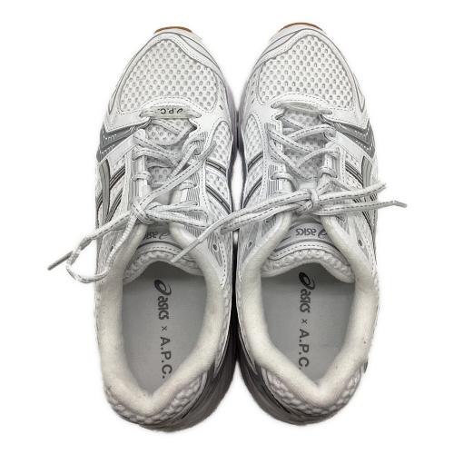 asics (アシックス) ローカットスニーカー 1203A727 ＠ メンズ SIZE 27cm ホワイト GEL-KAYANO 14 A.P.C. WHITE