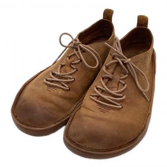 VIVOBARE FOOT (ビボベアフット) SENSUS MOC LACE UPLEATHER アウトドアウェア(シューズ) 309680-02 メンズ SIZE 26cm ブラウン