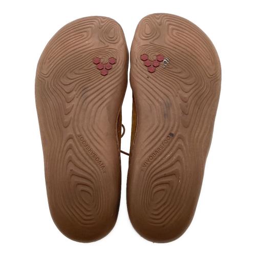 VIVOBARE FOOT (ビボベアフット) SENSUS MOC LACE UPLEATHER アウトドアウェア(シューズ) 309680-02 メンズ SIZE 26cm ブラウン