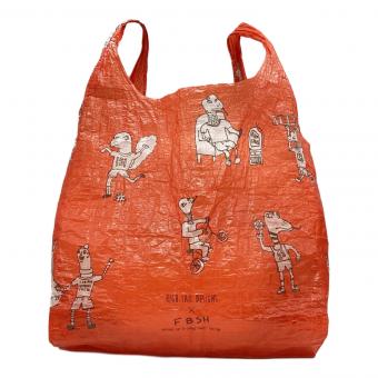 HIGH TAIL DESIGNS (ハイテイルデザイン) 登山雑貨 オレンジ FBSH ショッピングバッグ