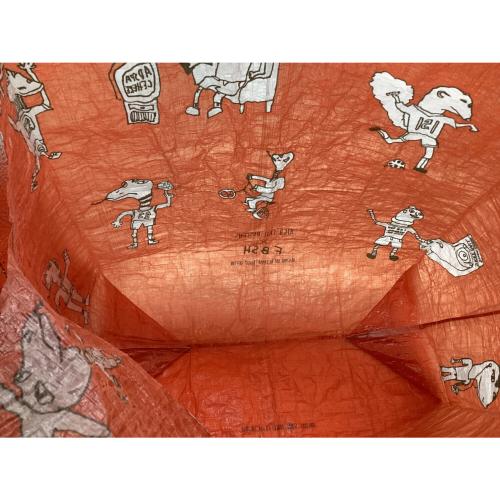 HIGH TAIL DESIGNS (ハイテイルデザイン) 登山雑貨 オレンジ FBSH ショッピングバッグ