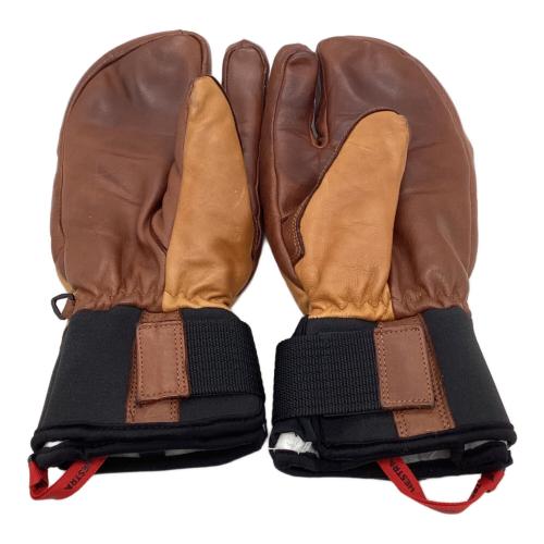 HESTRA (ヘストラ) 3フィンガーグローブ グローブ ブラウン SIZE 7