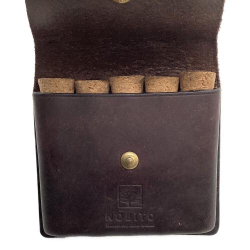 NOBITO レザースパイスケース ブラウン