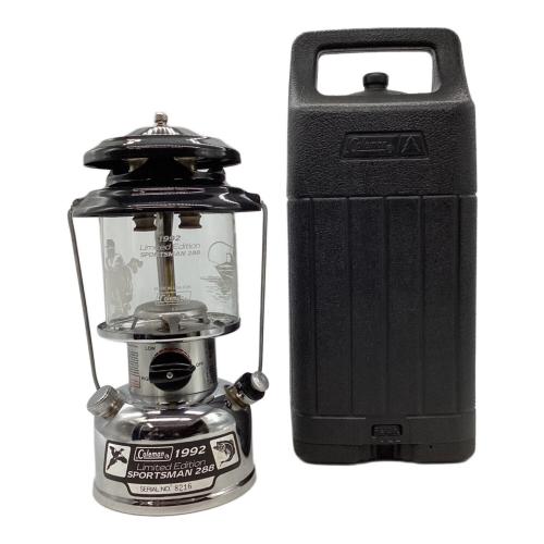Coleman (コールマン) スポーツマン288 リミテッドエディション ガソリンランタン 1992年限定版 廃盤品 シリアルナンバー：8216 @ 1992刻印グローブ