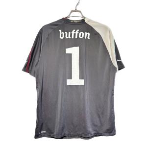 イタリア代表 (イタリアダイヒョウ) 2010-2011シーズンユニフォーム サッカーユニフォーム ジャンルイジ・ブッフォン【1】 グレー UK XL