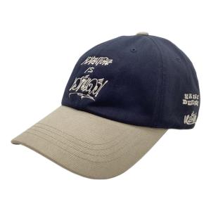 NATAL DESIGN (ネイタルデザイン) キャップ ネイビー×ベージュ 2 tone CAP AIOT! yanggao ver.