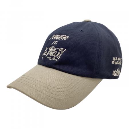 NATAL DESIGN (ネイタルデザイン) キャップ ネイビー×ベージュ 2 tone
