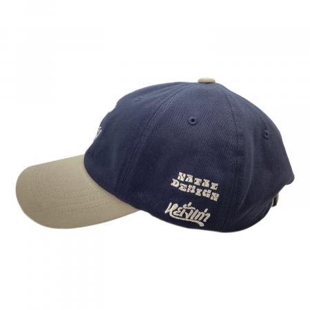 NATAL DESIGN (ネイタルデザイン) キャップ ネイビー×ベージュ 2 tone