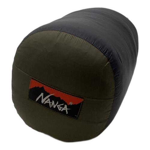 NANGA (ナンガ) マミー型シュラフ(ダウン) オールカーキ オーロラ600DX