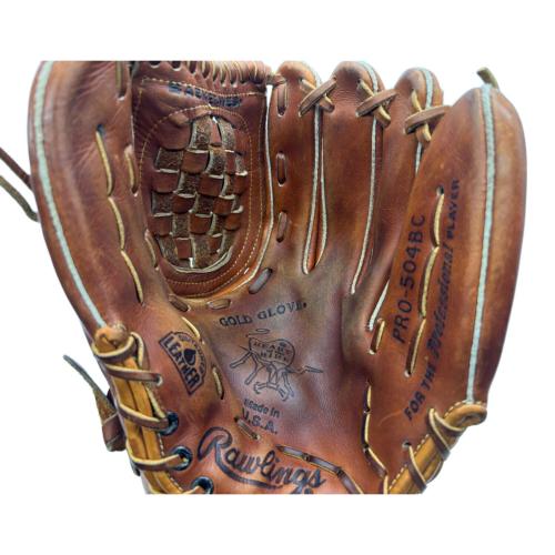 RAWLINGS (ローリングス) H.O.H. GOLD GLOVE 硬式グローブ PRO-504BC USA製 @ 約31cm ブラウン