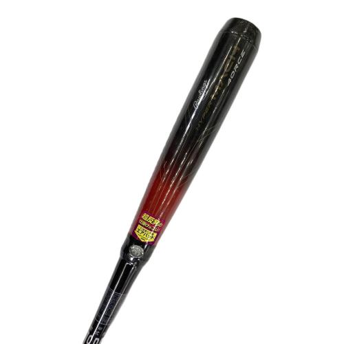 RAWLINGS (ローリングス) HYPER MACH 4ORCE 軟式バット BR3HM4C 84cm / 650g ブラック×レッド