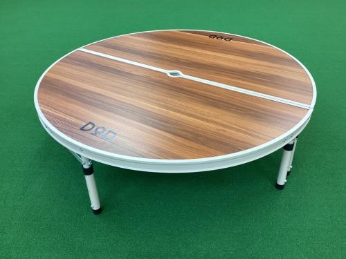 DOD (ディーオーディー) アウトドアテーブル TB6-487 ブラウン ワンポールテントテーブル