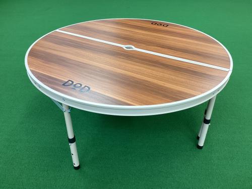 DOD (ディーオーディー) アウトドアテーブル TB6-487 ブラウン ワンポールテントテーブル